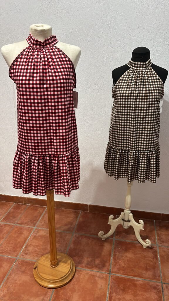 Vestido VICHY VOLANTE