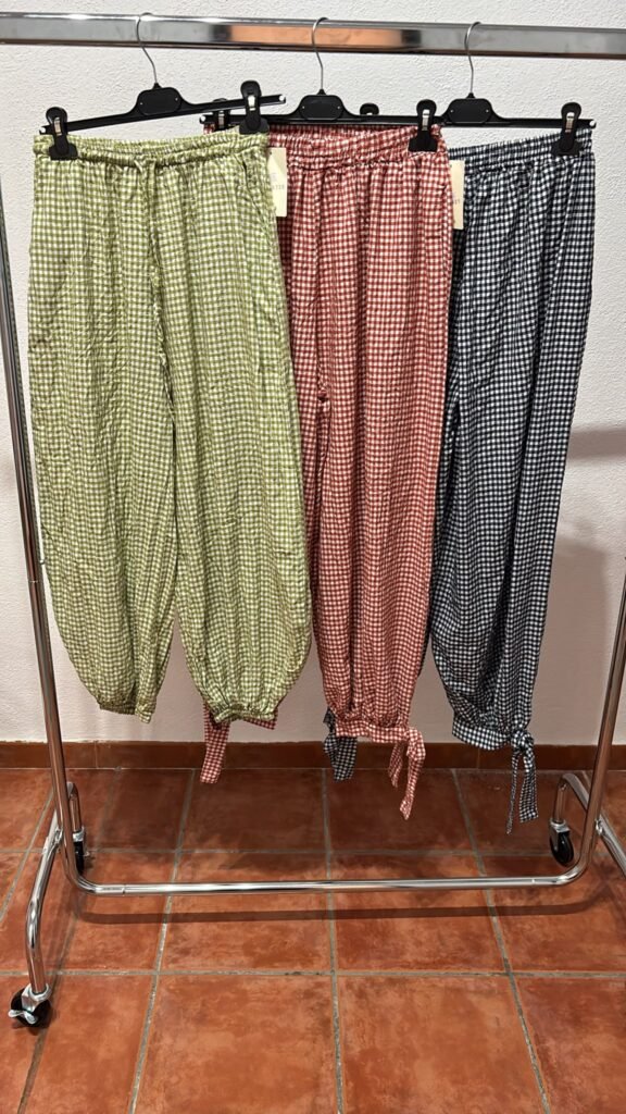 Pantalón largo VICHY