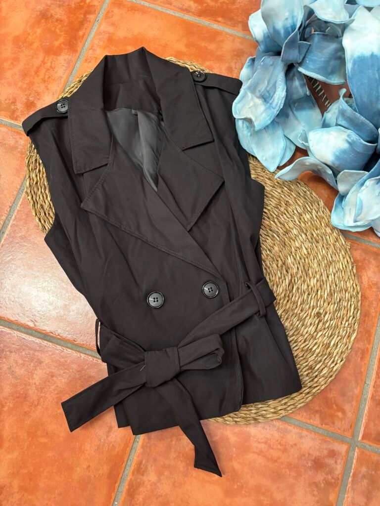 Chaleco gabardina